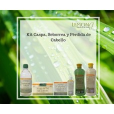 KIT CASPA SEBORREA Y PERDIDA DE CABELLO 